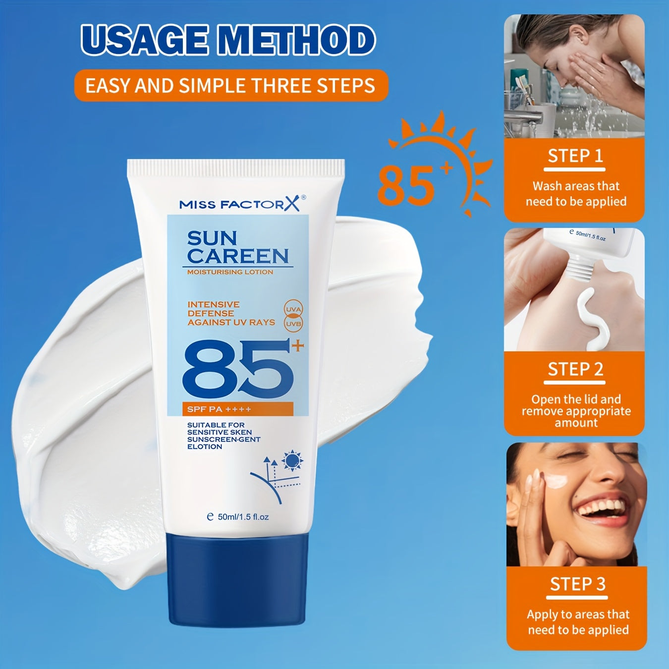 Protection Solaire Minérale Naturelle SPF - Visage & Corps