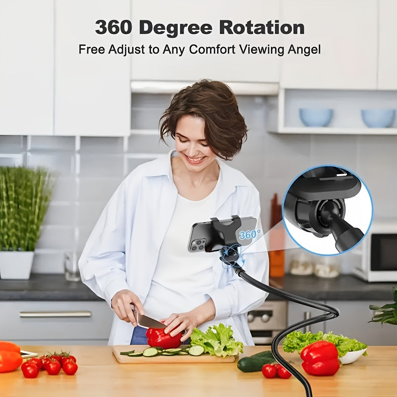 Support Téléphone Flexible Universel 360° - Confort Mains Libres