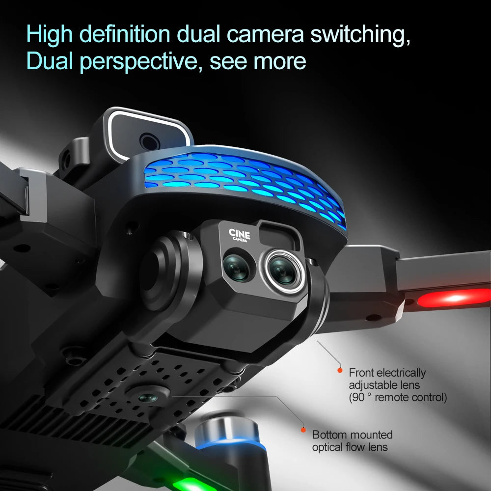 Drone M6 Intelligent : Caméra 4K ou 8K au Choix, Écran Intégré & Anti-Collision