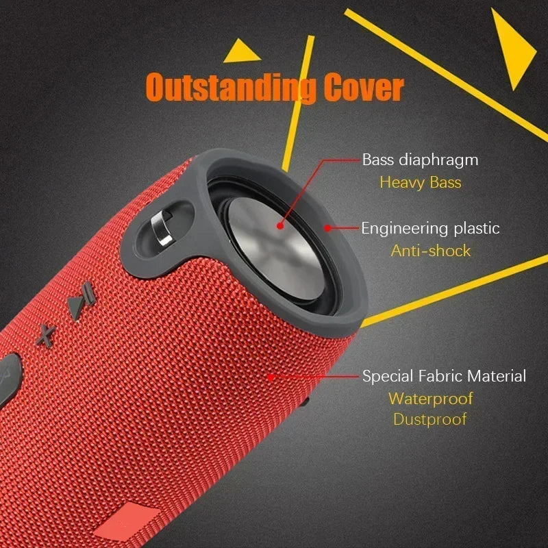 Enceinte Bluetooth Portable Puissante 40W - Étanche IPX5, Stéréo 360° & TWS