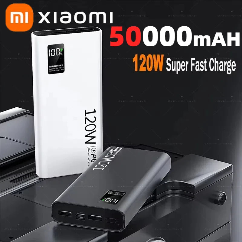 Batterie Externe Ultra-Rapide 120W PD - Haute Capacité