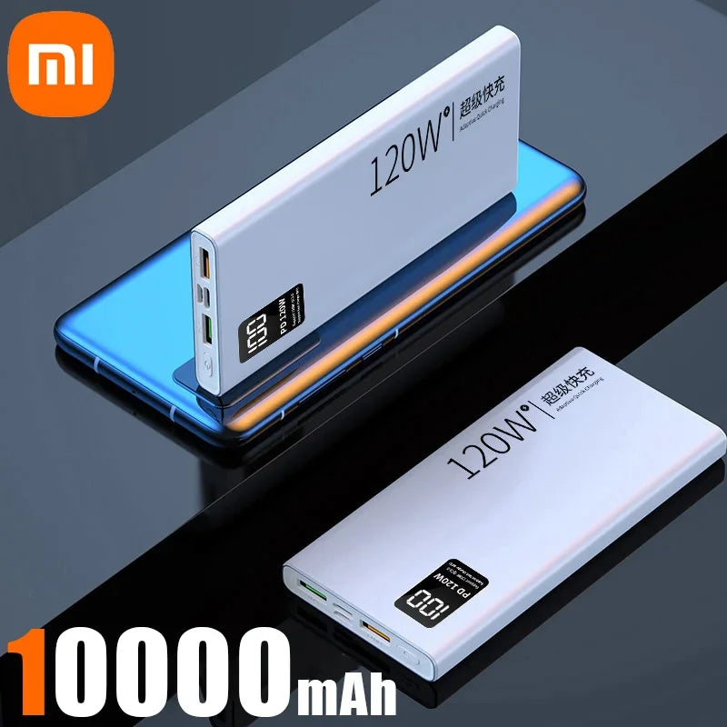 Batterie Externe Ultra-Rapide 120W PD - Haute Capacité