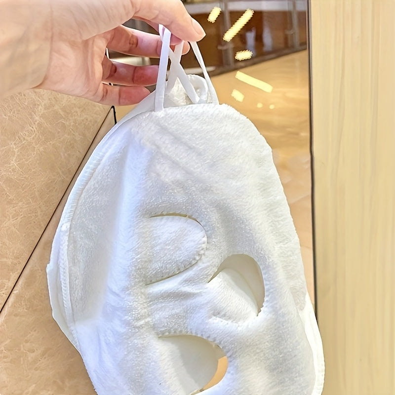 Serviette Spa Visage Réutilisable - Thérapie Chaud & Froid pour la Peau