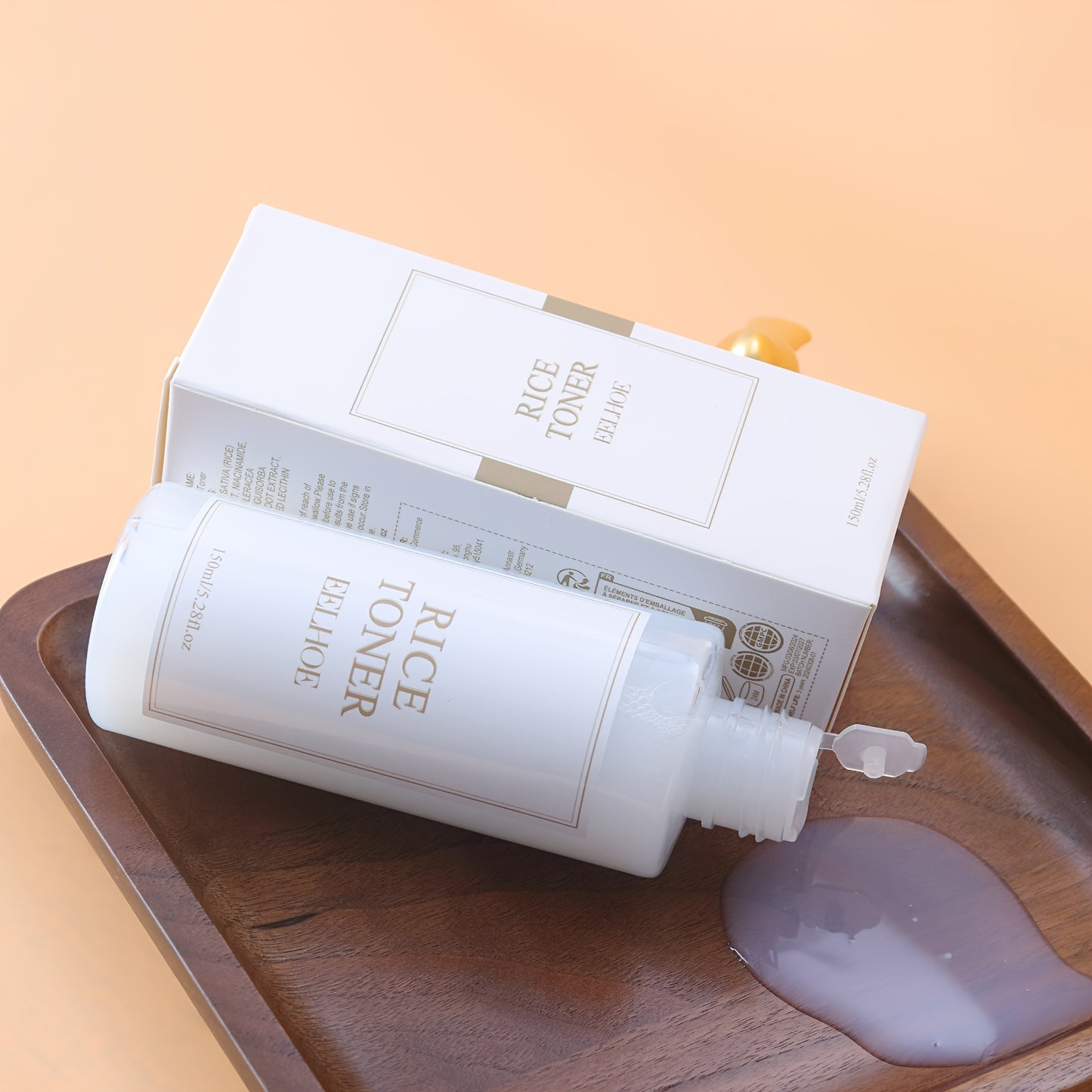 Lotion Tonique Hydratante Éclat & Fermeté – Riz & Niacinamide (150ml)