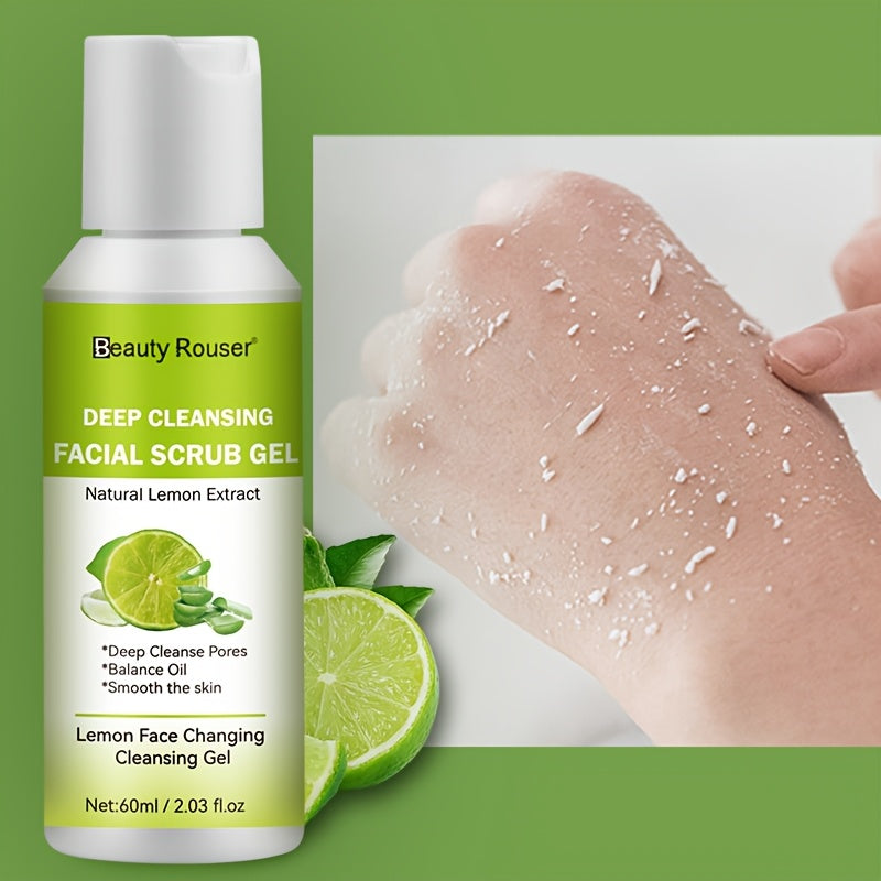 Gel Nettoyant Exfoliant Profondeur au Citron