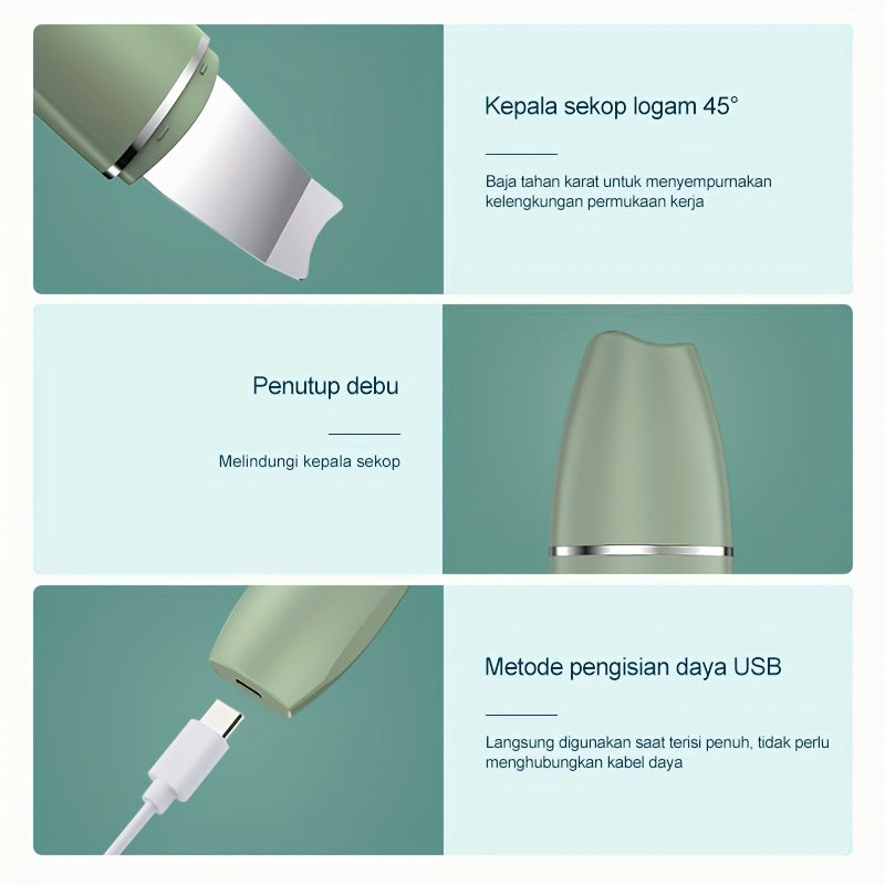 Spatule Ultrasonique Pro : Révélez une Peau Nette et Éclatante