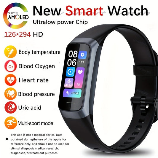 Montre Connectée 1.1" - Votre Coach Fitness & Bien-être au Quotidien