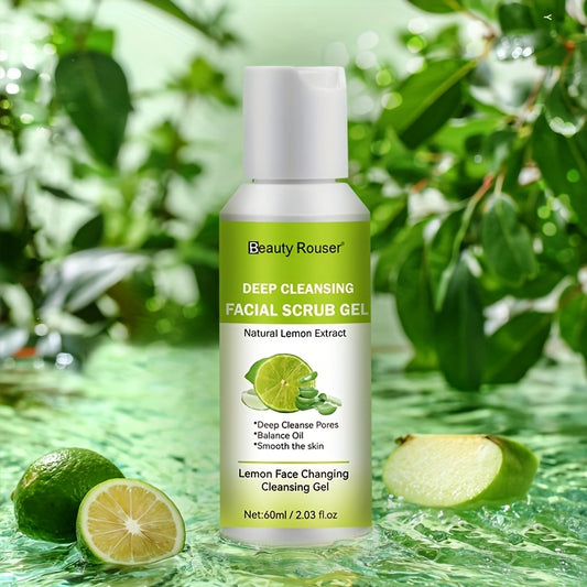 Gel Nettoyant Exfoliant Profondeur au Citron