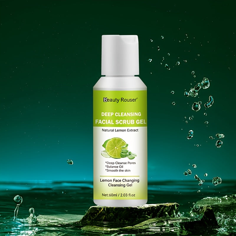 Gel Nettoyant Exfoliant Profondeur au Citron
