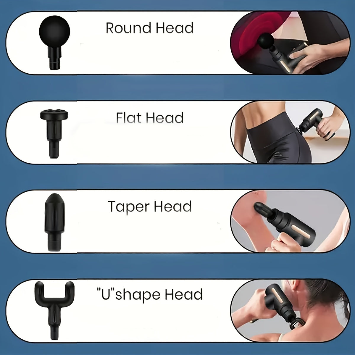 Pistolet de Massage Musculaire Profond