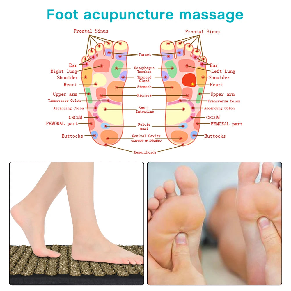 Tapis d'Acupression et Coussin - Relaxation Profonde & Soulagement Musculaire