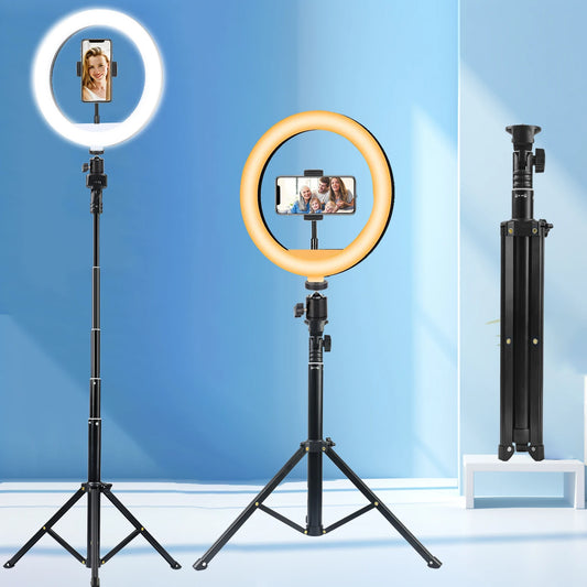 Kit Anneau Lumineux LED 10 pouces avec Trépied Réglable 130cm