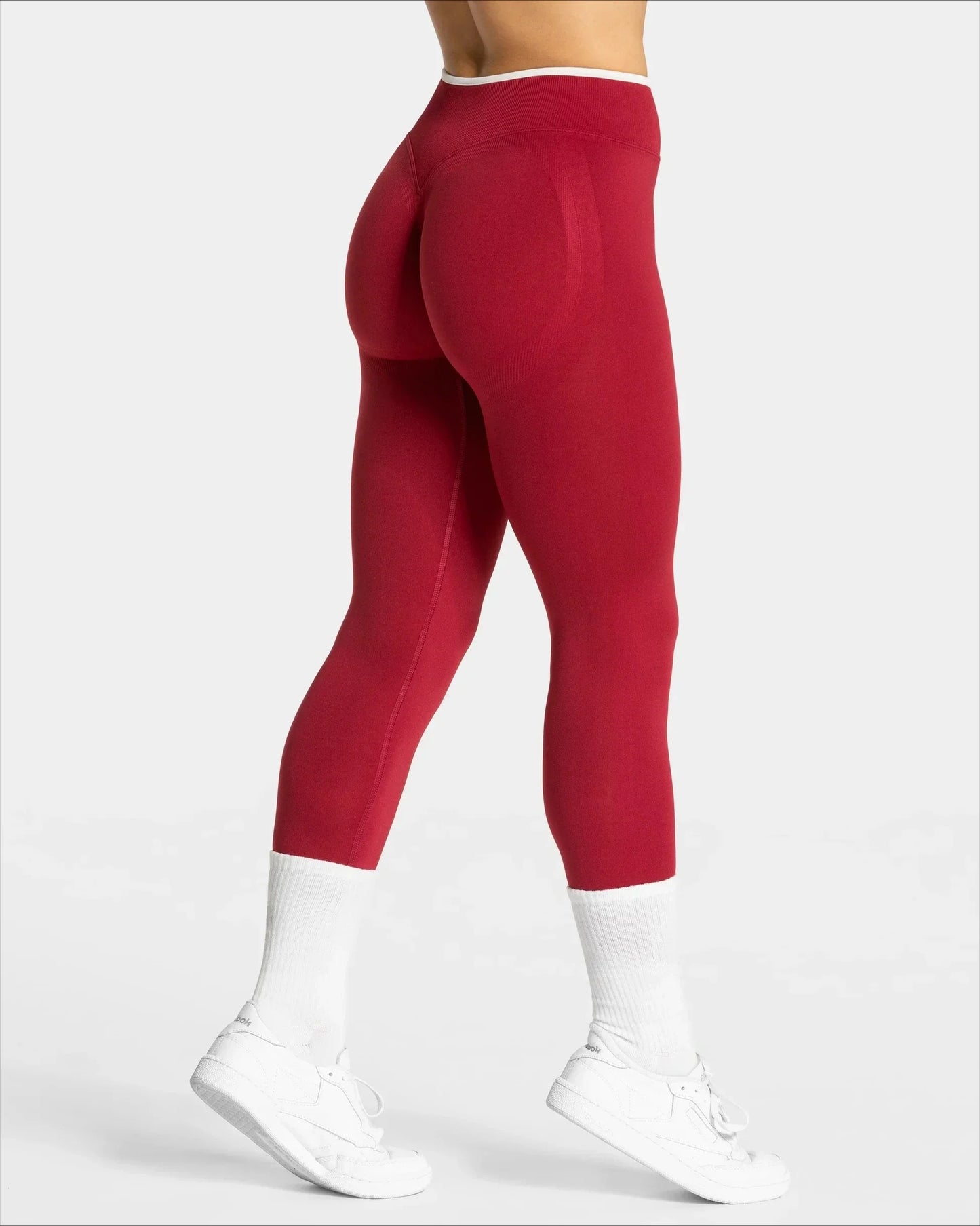 Legging sport sans couture taille haute – Effet galbant et maintien sculptant