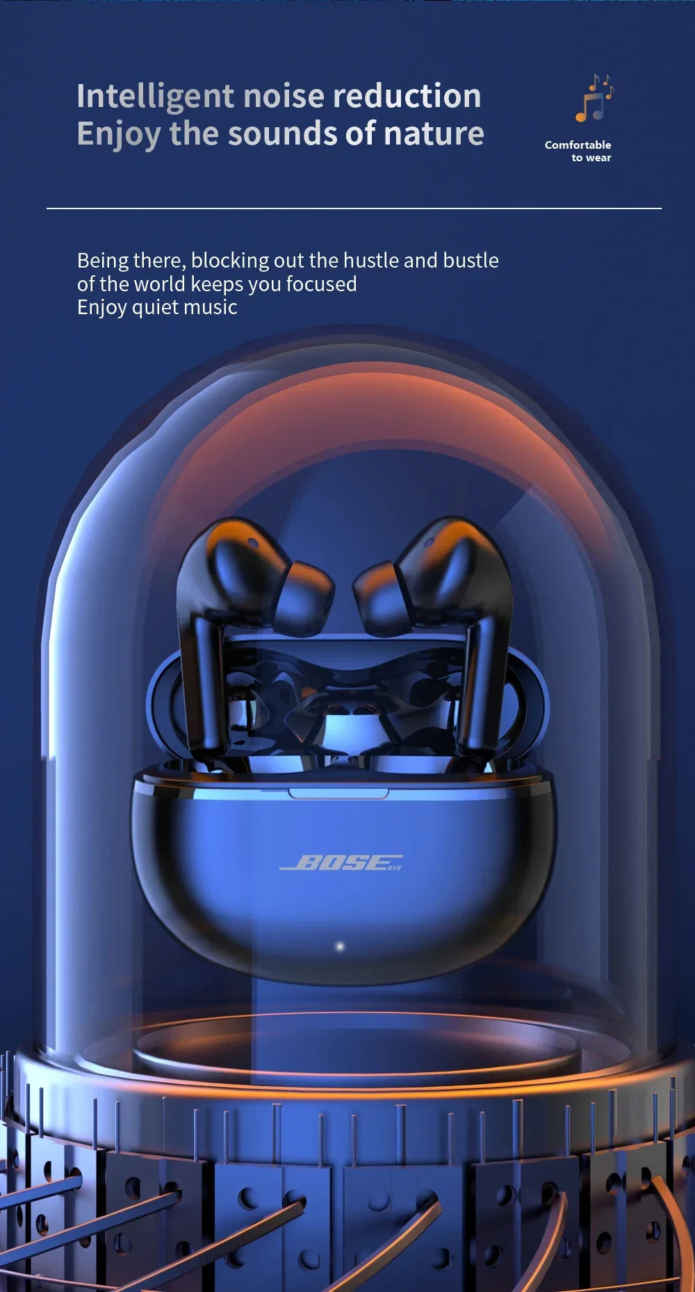 Écouteurs Sans Fil Air 7 TWS - Son HiFi, Réduction de Bruit & Conception Sport