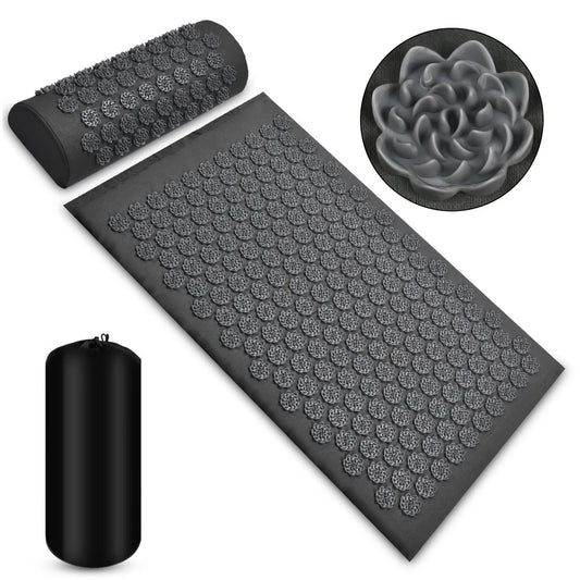 Tapis d'Acupression et Coussin - Relaxation Profonde & Soulagement Musculaire