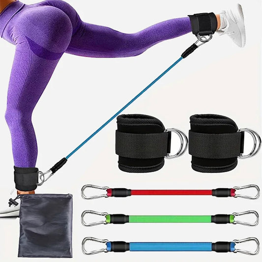Bandes de résistance avec sangles de cheville