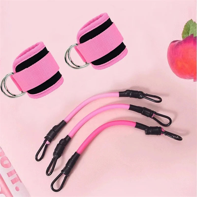 Bandes de résistance avec sangles de cheville