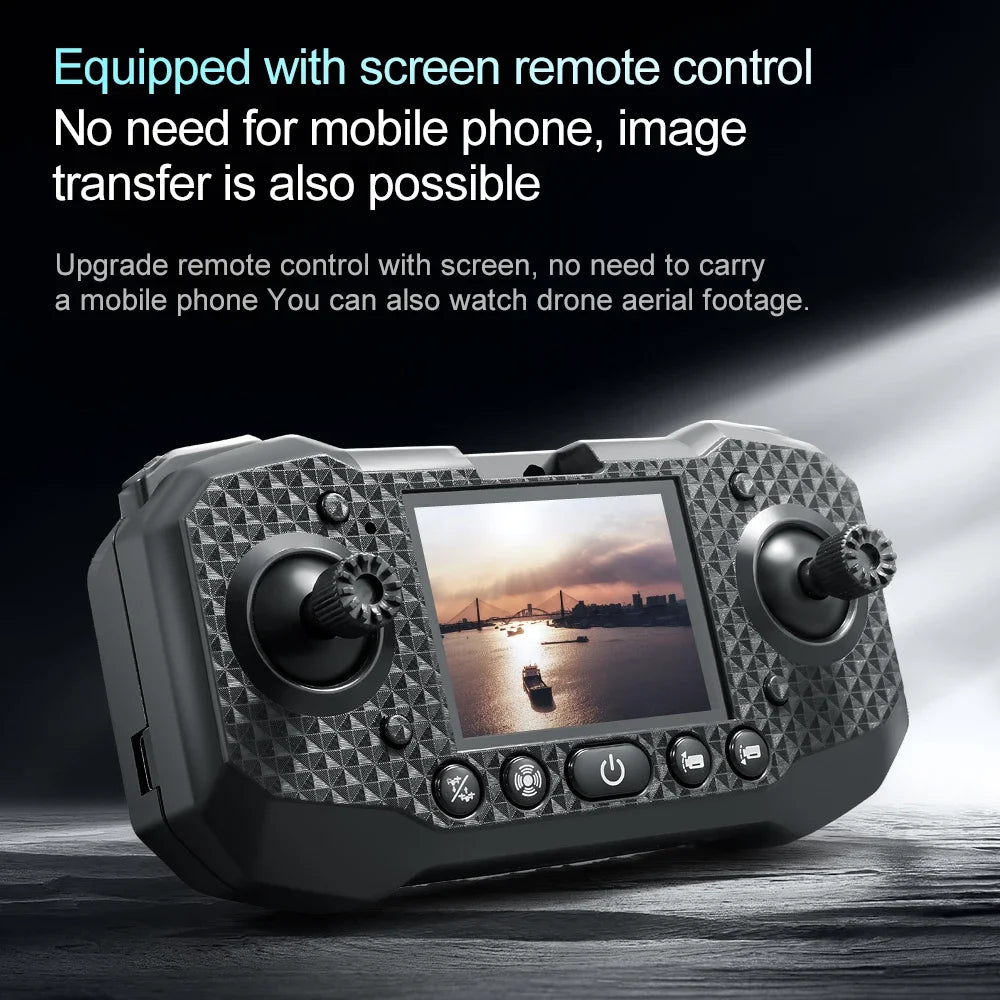Drone M6 Intelligent : Caméra 4K ou 8K au Choix, Écran Intégré & Anti-Collision