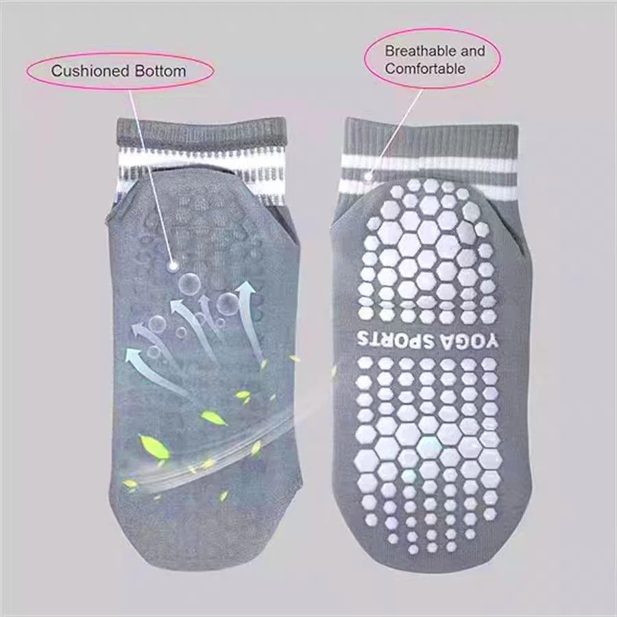 Chaussettes antidérapantes femme
