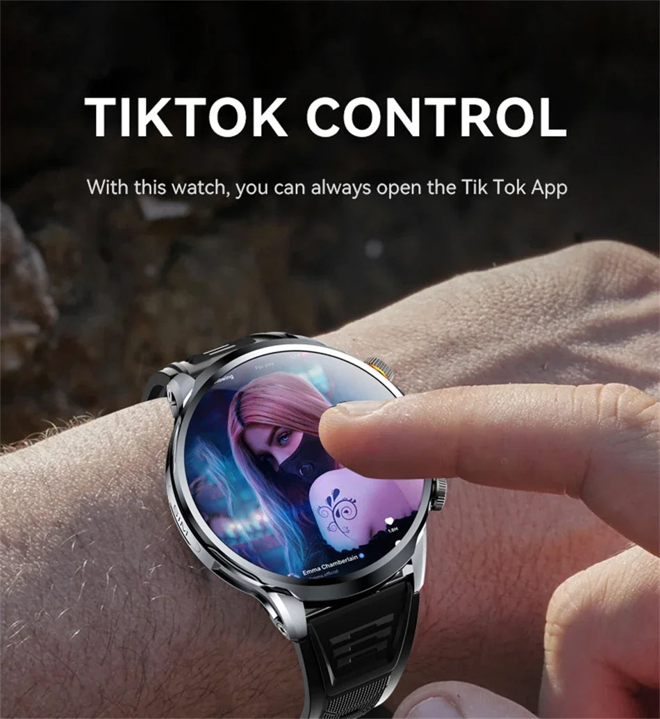 Montre Connectée Autonome 5G/4G - Grand Écran HD, GPS & Google Play