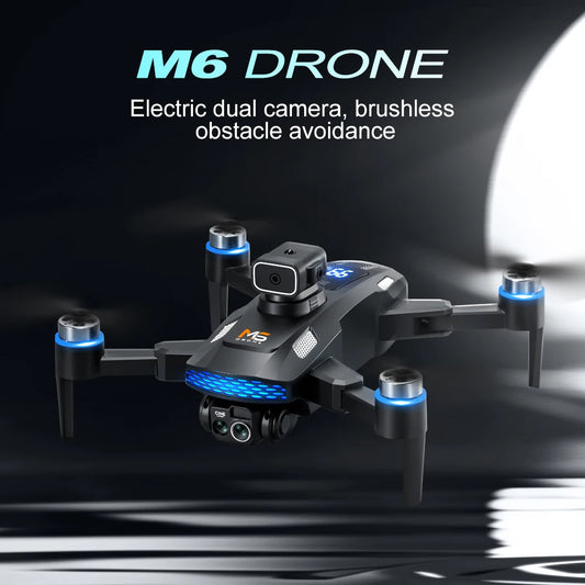 Drone M6 Intelligent : Caméra 4K ou 8K au Choix, Écran Intégré & Anti-Collision