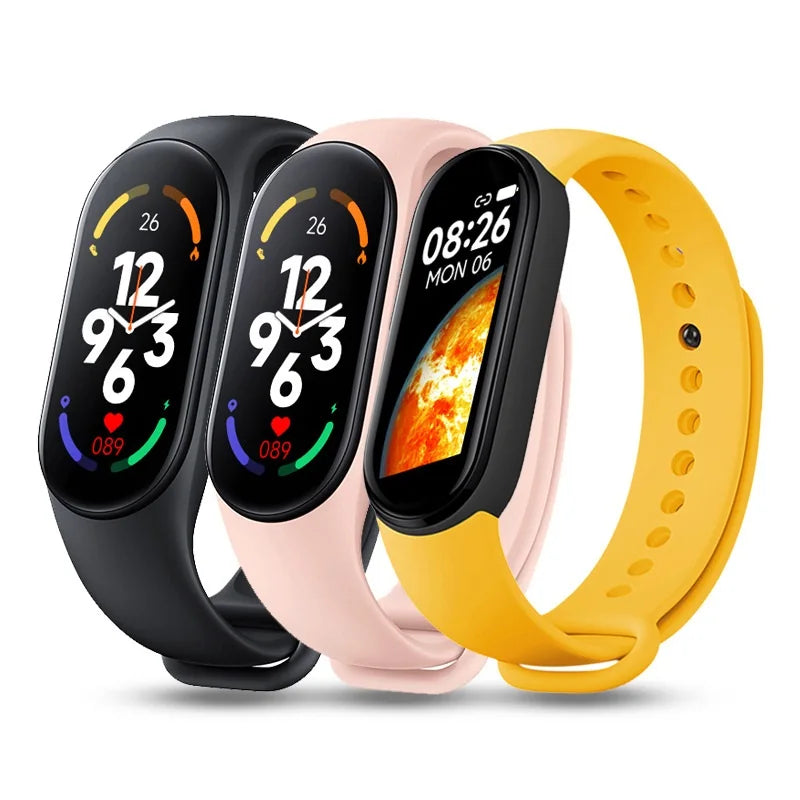 Montre connectée M7 – Smart watch fitness avec fréquence cardiaque et suivi santé