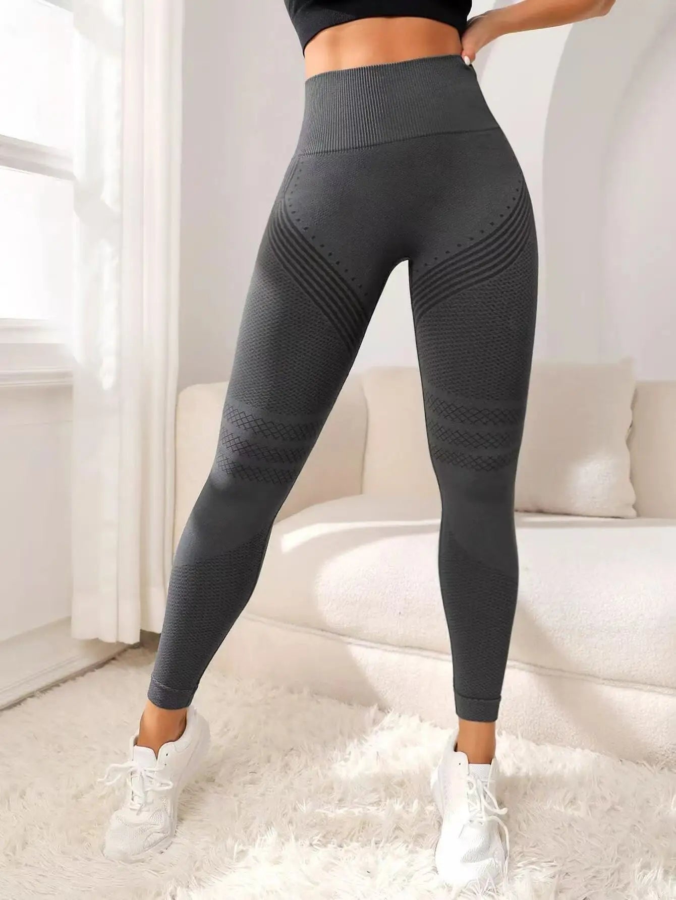 Legging Slimove 3D anti-cellulite – Taille haute sculptant et effet push up