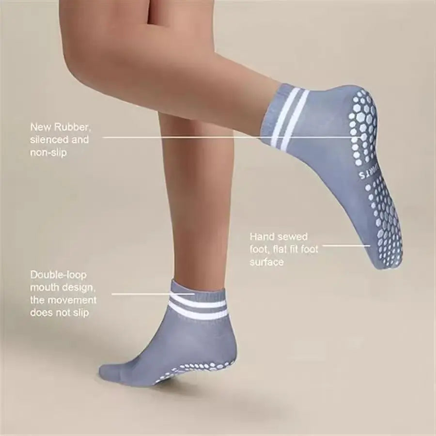 Chaussettes antidérapantes femme