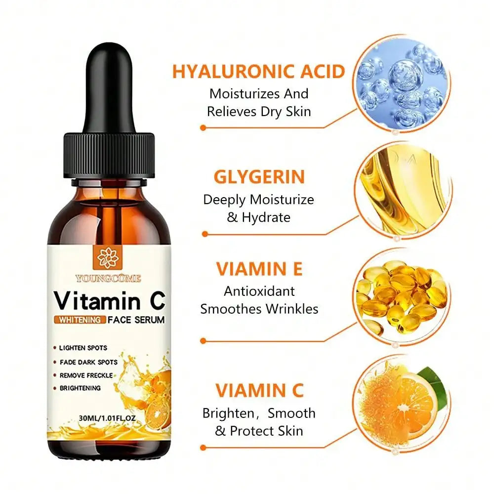 Sérum Éclat Intense à la Vitamine C & Acide Hyaluronique