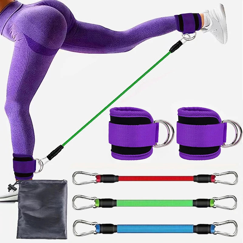 Bandes de résistance avec sangles de cheville