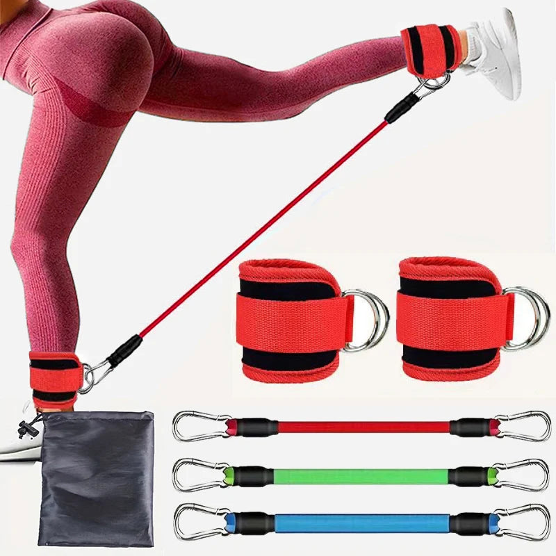 Bandes de résistance avec sangles de cheville
