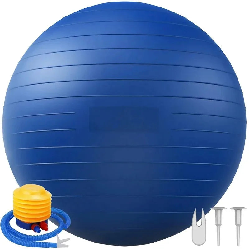 Ballon de yoga 65 cm – Swiss Ball de stabilité et renforcement jusqu’à 90 kg