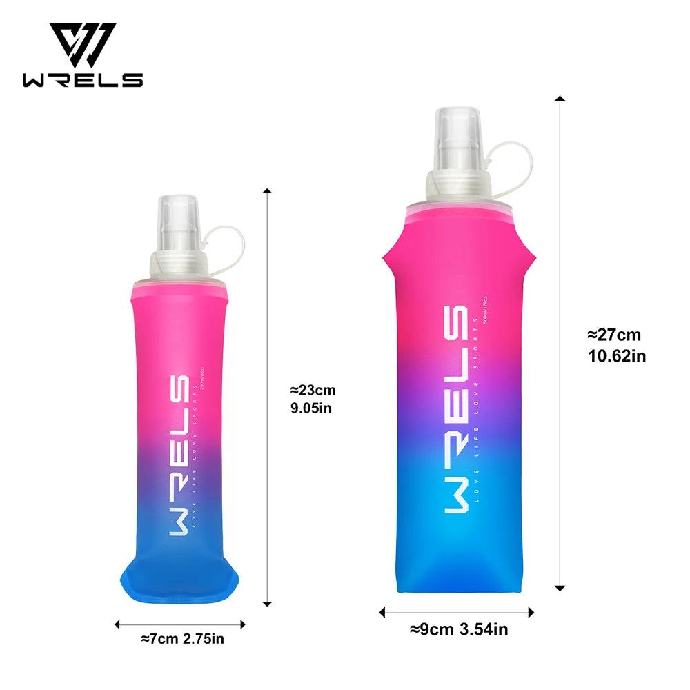 Gourde Souple Pliable pour le Sport - Ultra Légère, Étanche, Sans BPA et PVC