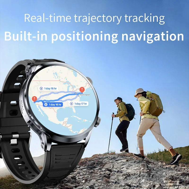 Montre Connectée Autonome 5G/4G - Grand Écran HD, GPS & Google Play