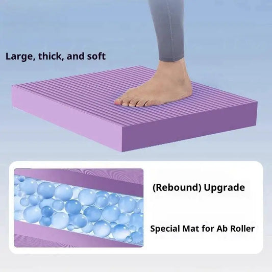 Coussin d’équilibre antidérapant – Pad de stabilité épais pour fitness et gainage