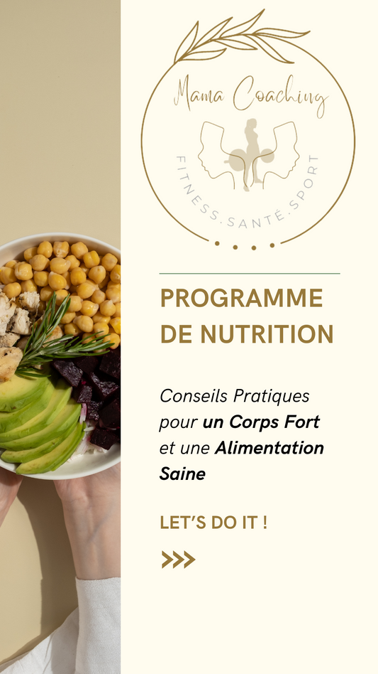 Programme Nutrition KIFFTI by Mama Coaching – Rééquilibrage alimentaire 15 jours