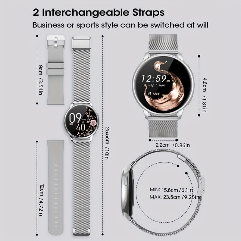 Montre Connectée - Écran AMOLED & Appels Bluetooth