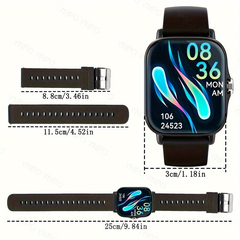 Montre Connectée Ultra-Fine : Appels Bluetooth, Sport & Notifications