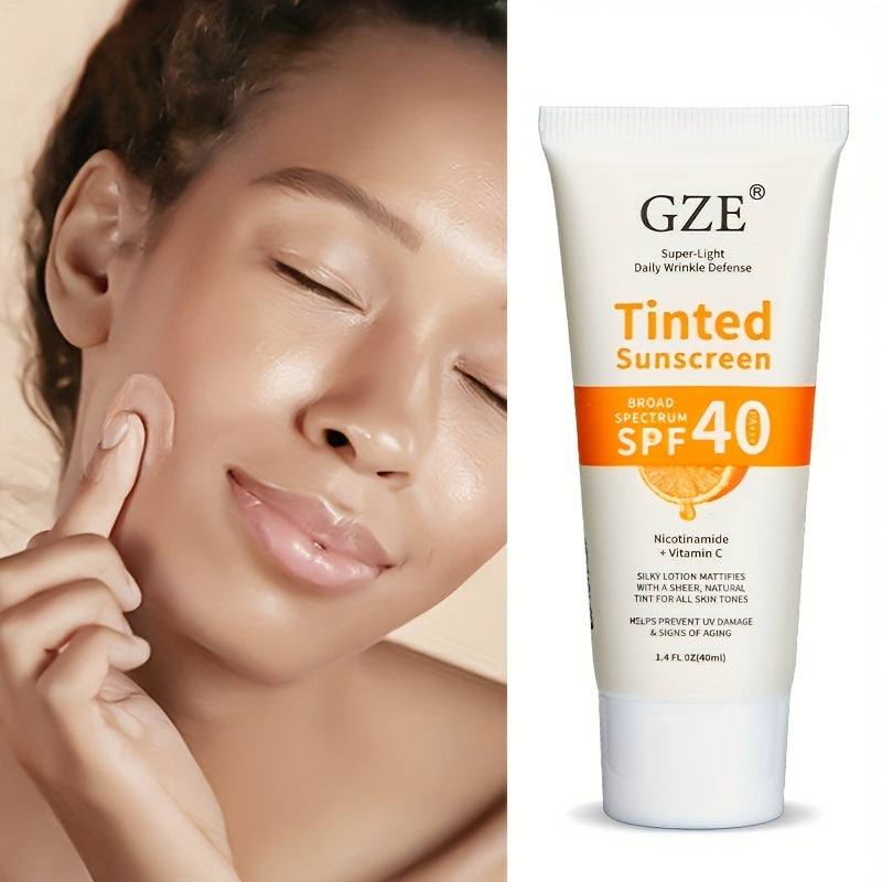 Protection Solaire Minérale Hydratante Teintée SPF 40