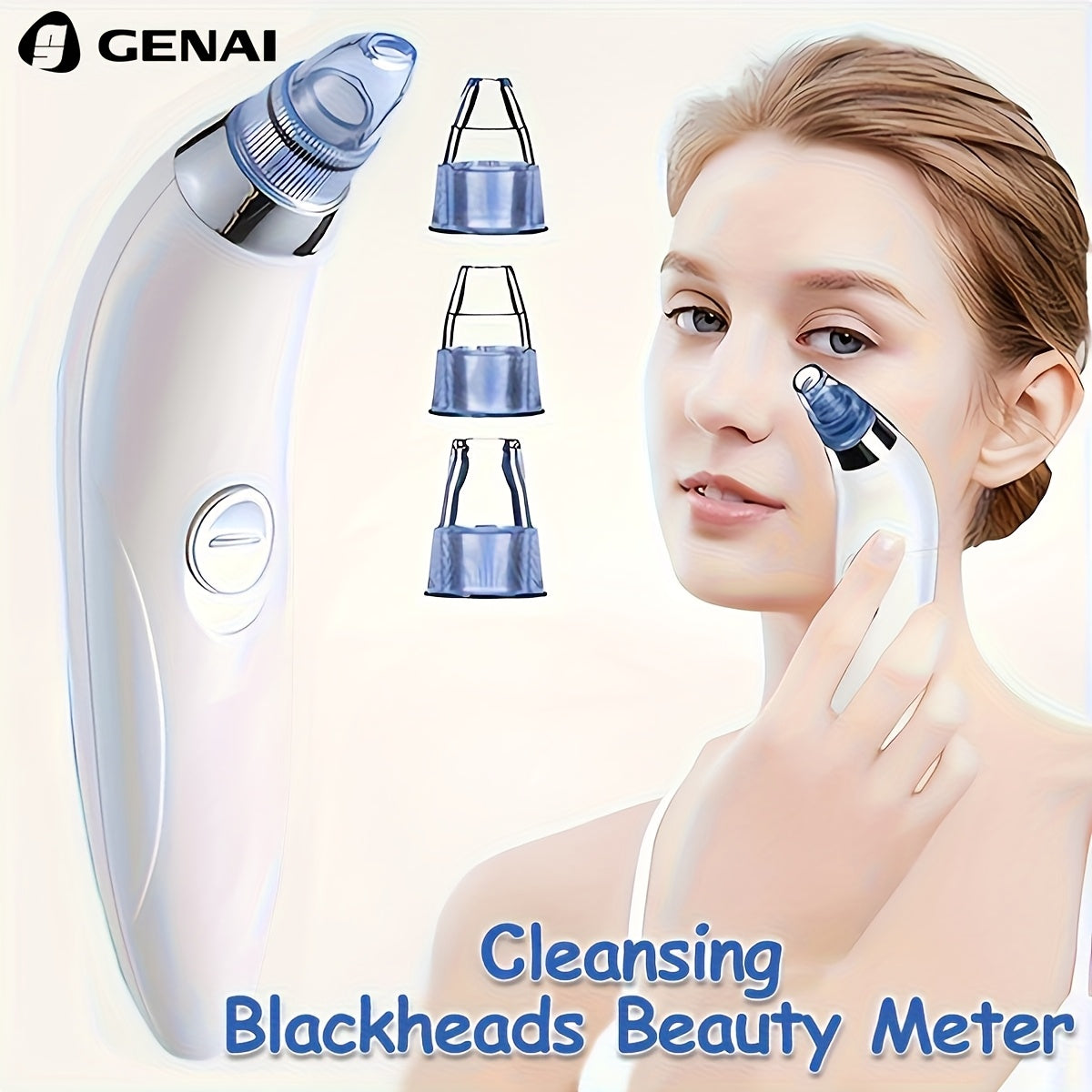 Révélez une Peau Nette : L'Aspirateur de Pores Portable